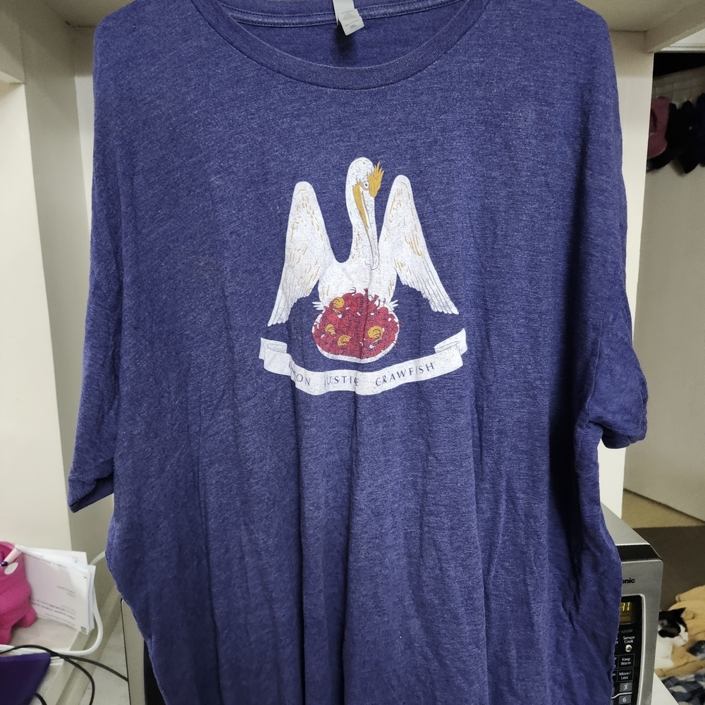 Next Level Apparel Blue Short Sleeve Tee